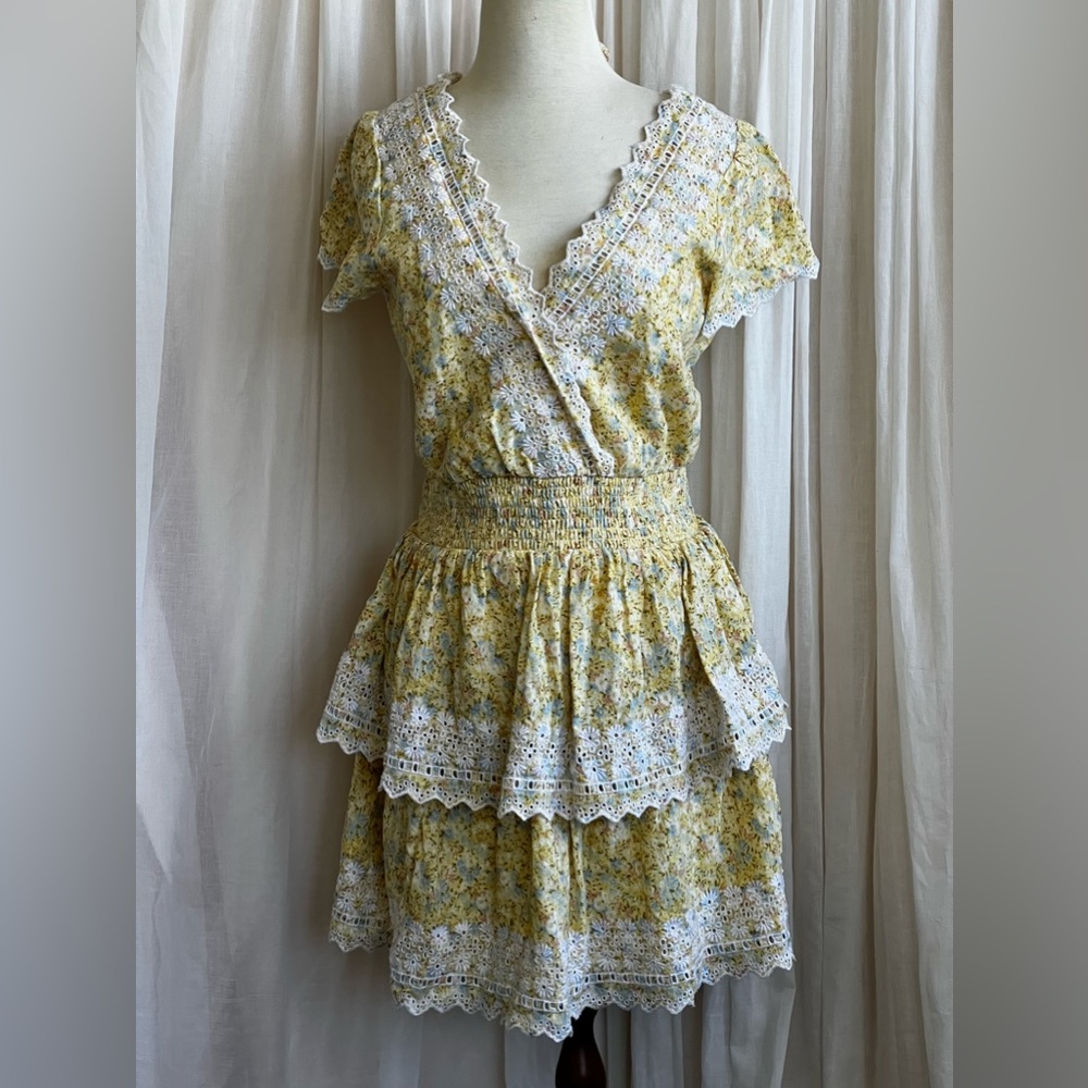 AEO floral ruffle dress - Picture 7 of 7